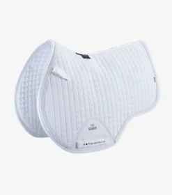 Premier Equine Close Contact European Cotton GP/Jump Square White