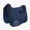 Premier Equine CC Merino Wool European Saddle Pad - Dressage Navy/Navy Wool