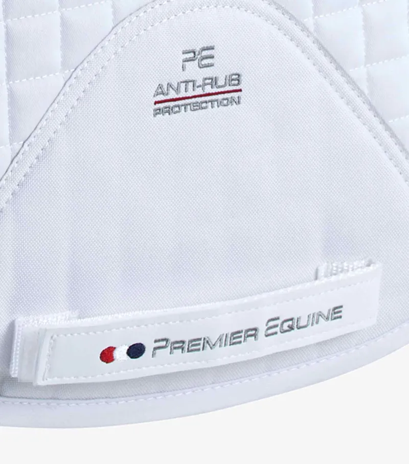 Premier Equine CC Merino Wool European Saddle Pad - Dressage White/Natural Wool 5 Premier Equine CC Merino Wool European Saddle Pad - Dressage White/Natural Wool - Image 5