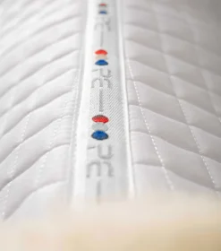 Premier Equine CC Merino Wool European Saddle Pad - Dressage White/Natural Wool 11 Premier Equine CC Merino Wool European Saddle Pad - Dressage White/Natural Wool -PREMIER EQUINE Close Contact Merino Wool European Half Lined Dressage Square White 6