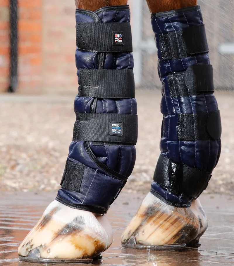 Premier Equine Cold Water Boots Navy 1 Premier Equine Cold Water Boots Navy