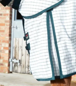 Premier Equine Combo Cotton Sheet Green Check 11 Premier Equine Combo Cotton Sheet Green Check -PREMIER EQUINE Combo Cotton Stable Sheet Green Check 5