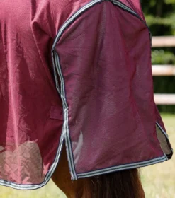 Premier Equine Combo Mesh Air Fly Rug With Surcingles Wine 11 Premier Equine Combo Mesh Air Fly Rug With Surcingles Wine -PREMIER EQUINE Combo Mesh Air Fly Rug with Surcingles Wine 6