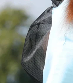 Premier Equine Comfort Tech Lycra Fly Mask Blue -PREMIER EQUINE Comfort Tech Lycra Fly Mask Blue 6