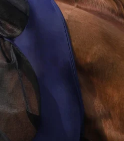 Premier Equine Comfort Tech Lycra Fly Mask Navy -PREMIER EQUINE Comfort Tech Lycra Fly Mask Navy 3