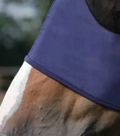 Premier Equine Comfort Tech Lycra Fly Mask Navy -PREMIER EQUINE Comfort Tech Lycra Fly Mask Navy 4