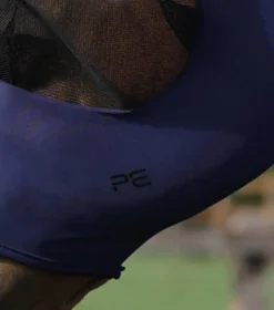 Premier Equine Comfort Tech Lycra Fly Mask Navy -PREMIER EQUINE Comfort Tech Lycra Fly Mask Navy 5