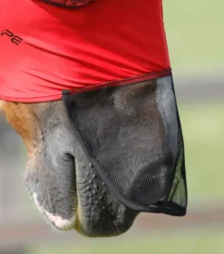 Premier Equine Comfort Tech Xtra Lycra Fly Mask Red 11 Premier Equine Comfort Tech Xtra Lycra Fly Mask Red -PREMIER EQUINE Comfort Tech Lycra Fly Mask Xtra Red 6
