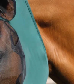 Premier Equine Comfort Tech Xtra Lycra Fly Mask Green -PREMIER EQUINE Comfort Tech Xtra Lycra Fly Mask Green 3