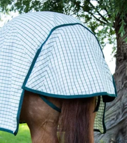 Premier Equine Cotton Sheet Green Check -PREMIER EQUINE Cotton Stable Sheet Green Check 6