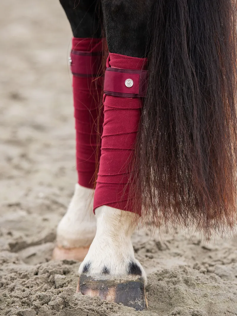 PS Of Sweden Signature Polo Bandages - Ruby Wine - One Size 1 PS Of Sweden Signature Polo Bandages - Ruby Wine - One Size
