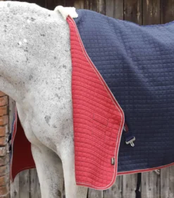 Premier Equine Dry-Tech Horse Cooler Rug Navy -PREMIER EQUINE Dry Tech Cooler Rug Navy 3