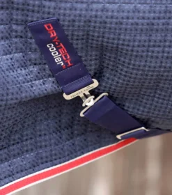 Premier Equine Dry-Tech Horse Cooler Rug Navy -PREMIER EQUINE Dry Tech Cooler Rug Navy 5