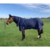 JHL Essential Mediumweight Combo Turnout Rug In Navy/Burgundy