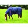 JHL Essential Mediumweight Turnout Rug In Navy/Burgundy