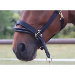 KM Elite Ezyloader Headcollar Adaptor In Black
