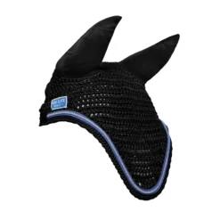 KM Elite Fly Veil In Black/Electric Blue