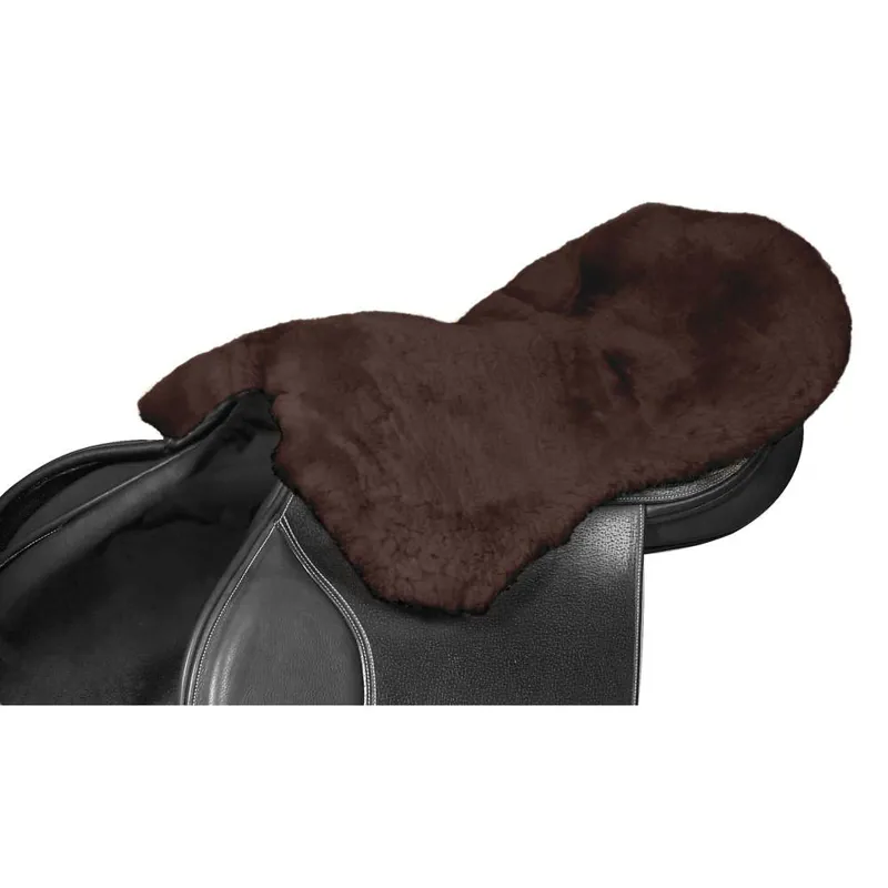 KM Elite Lambswool Seat Saver In Mocha 1 KM Elite Lambswool Seat Saver In Mocha