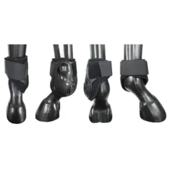 Mark Todd Air Vent Young Horse Fetlock Boot In Black