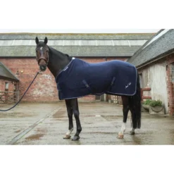 Mark Todd Coolex Cooler Rug In Navy/White