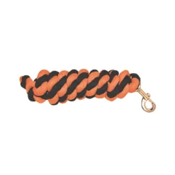 Mark Todd Cotton 2m Lead Rope In Navy/Orange