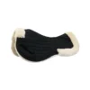 Mark Todd Deluxe Fleece Lined Full Half Pad In Black/Natural