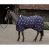 Mark Todd Mediumweight Pony Stable Rug In Navy/Orange Stars