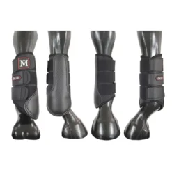 Mark Todd Pro XC Carbon Brushing Boot In Black