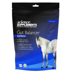 Science Supplements 588g Horse Express Gut Balancer In Black