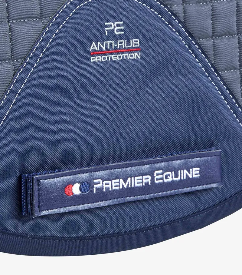 Premier Equine Close Contact European Cotton Saddle Pad - Dressage - Grey 5 Premier Equine Close Contact European Cotton Saddle Pad - Dressage - Grey - Image 5