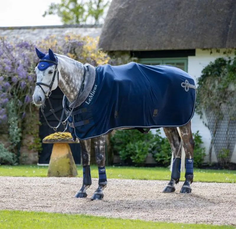 LeMieux Fleece Rug Navy 1 LeMieux Fleece Rug Navy