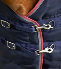 Premier Equine Garissa Stable Rug 200g Navy -PREMIER EQUINE Garissa Stable 200 Navy 3