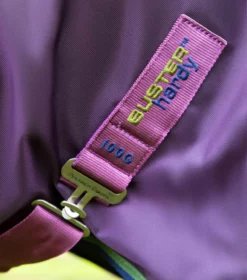 Premier Equine Buster Hardy 100g Half Neck Turnout Rug Purple -PREMIER EQUINE Hardy Purple 5