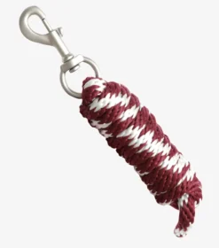 Premier Equine Lead Rope Burgundy