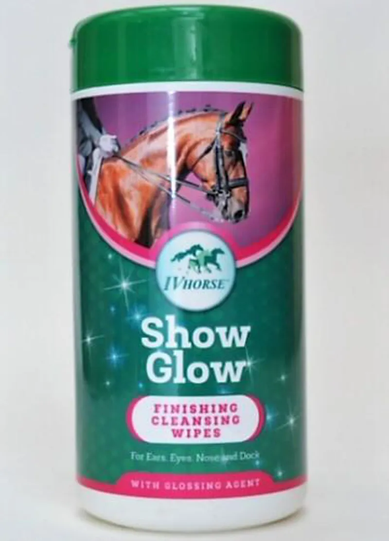 IV Horse Show Glow Finishing Wipes 50 Pack 1 IV Horse Show Glow Finishing Wipes 50 Pack