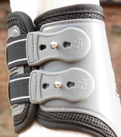 Premier Equine Kevlar Airtechnology Fetlock Boots Grey -PREMIER EQUINE Kevlar Airtechnology Fetlock Boot Grey 3
