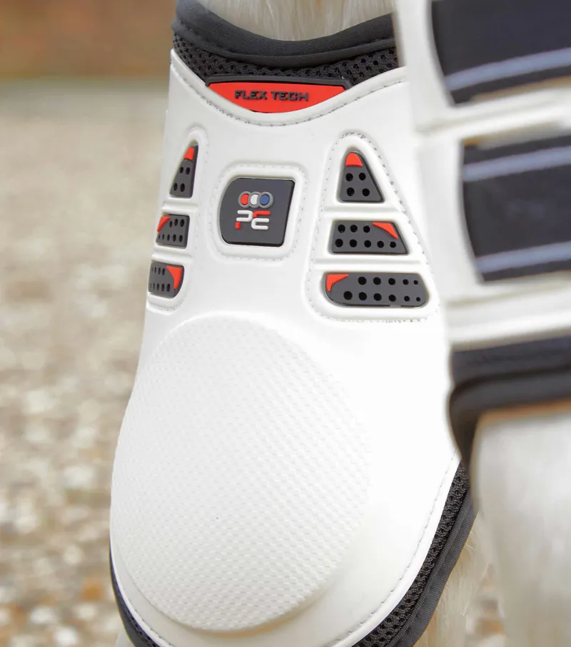 Premier Equine Kevlar Airtechnology Fetlock Boots White 2 Premier Equine Kevlar Airtechnology Fetlock Boots White - Image 2