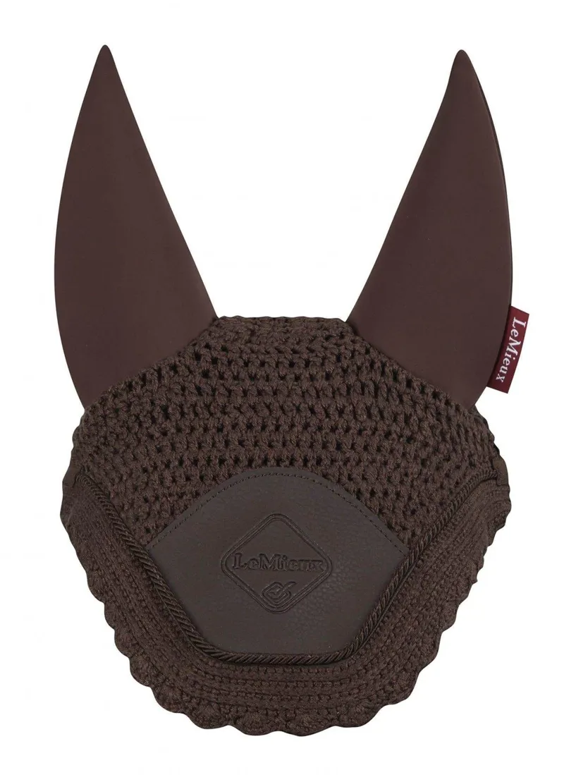 LeMieux Acoustic Pro Fly Hood Brown 1 LeMieux Acoustic Pro Fly Hood Brown