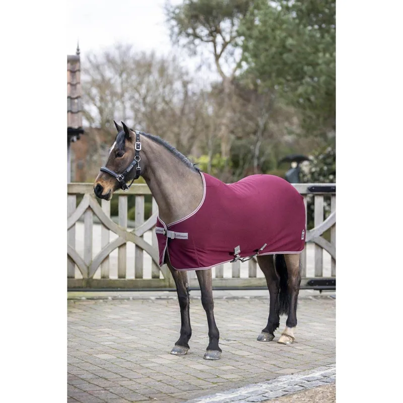 LeMieux Arika Jersey-Tek Rug Burgundy 1 LeMieux Arika Jersey-Tek Rug Burgundy