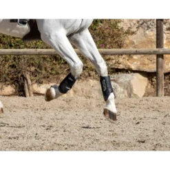 LeMieux Carbon Air XC Front Boots Black -PREMIER EQUINE LeMieux Carbon Air XC Boots Black 6