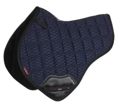 LeMieux Carbon Mesh Close Contact HALF Square Navy