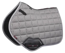 LeMieux Carbon Mesh Close Contact Square Grey