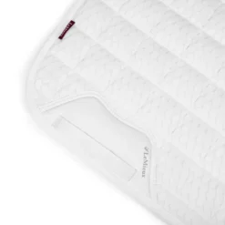 LeMieux Carbon Mesh Dressage Square White -PREMIER EQUINE LeMieux Carbon Mesh Dressage Square White 2