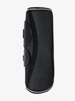 LeMieux Carbon Mesh Wrap Boots Black -PREMIER EQUINE LeMieux Carbon Mesh Wrap Boots Black 3