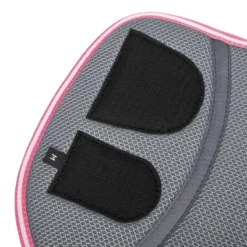 LeMieux Carbon Mesh Wrap Boots Watermelon -PREMIER EQUINE LeMieux Carbon Mesh Wrap Boots GreyWatermelon 5