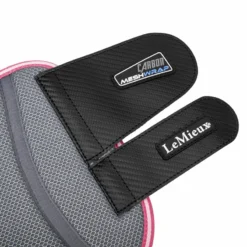 LeMieux Carbon Mesh Wrap Boots Watermelon -PREMIER EQUINE LeMieux Carbon Mesh Wrap Boots GreyWatermelon 6