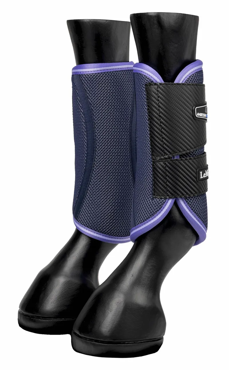 LeMieux Carbon Mesh Wrap Boots Bluebell 1 LeMieux Carbon Mesh Wrap Boots Bluebell