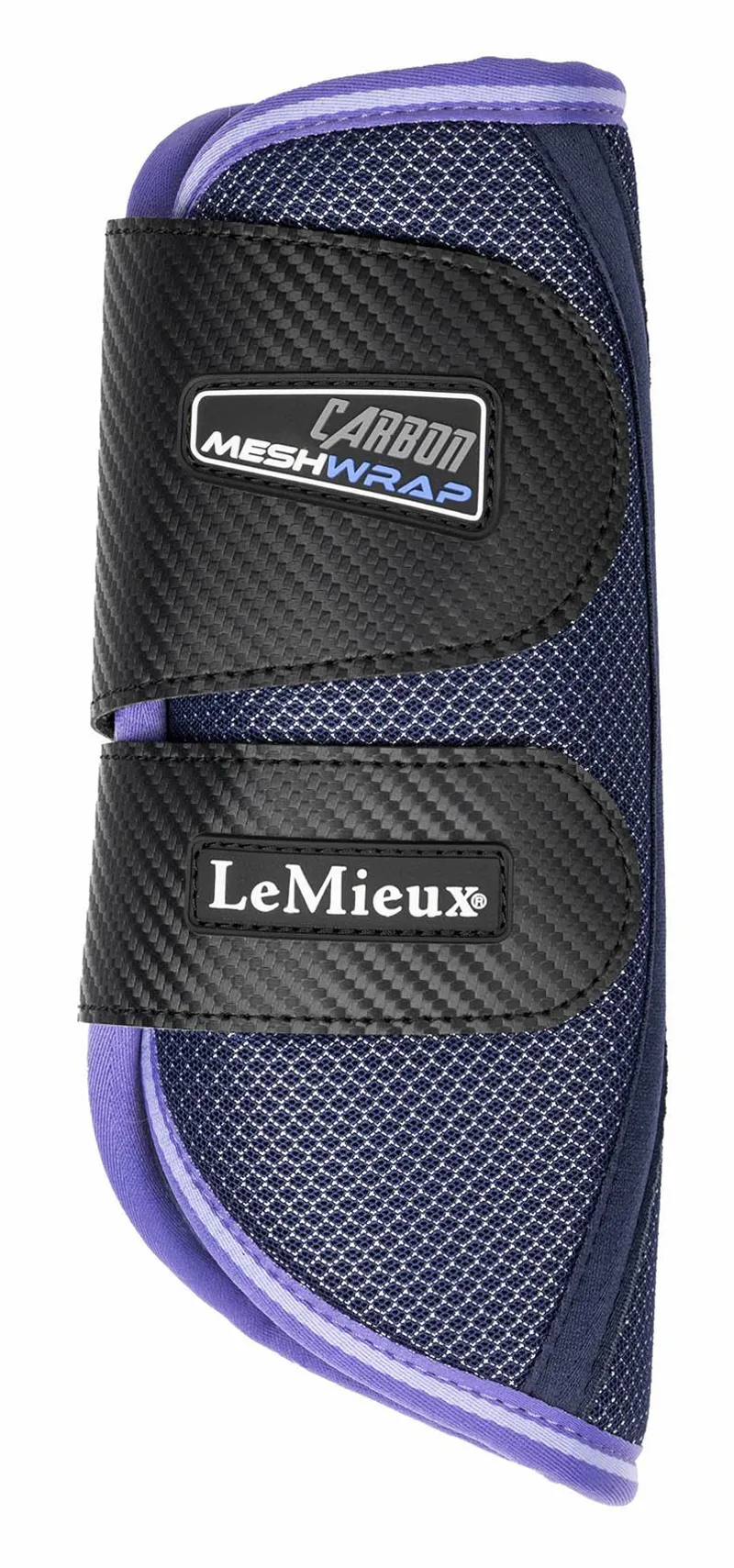 LeMieux Carbon Mesh Wrap Boots Bluebell 4 LeMieux Carbon Mesh Wrap Boots Bluebell - Image 4