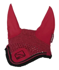 LeMieux Classic Lycra Fly Hood Chilli Red