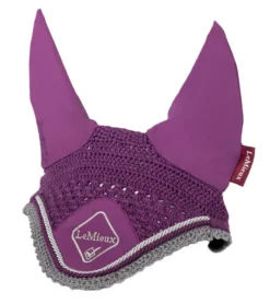 LeMieux Classic Lycra Fly Hood Plum